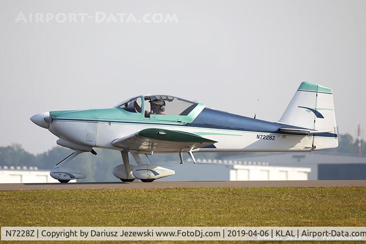 N7228Z, 1997 Vans RV-6A C/N 21907, Vans RV-6A  C/N 21907, N7228Z