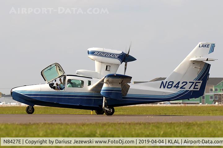 N8427E, 1989 Aerofab Inc Lake 250 C/N 94, Lake 250 Renegade  C/N 94, N8427E