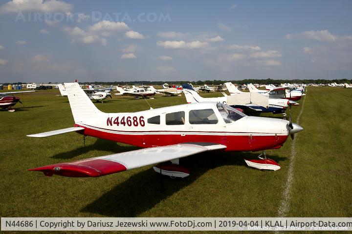 N44686, 1974 Piper PA-28-151 C/N 28-7515004, Piper PA-28-151 Cherokee Warrior  C/N 28-7515004, N44686
