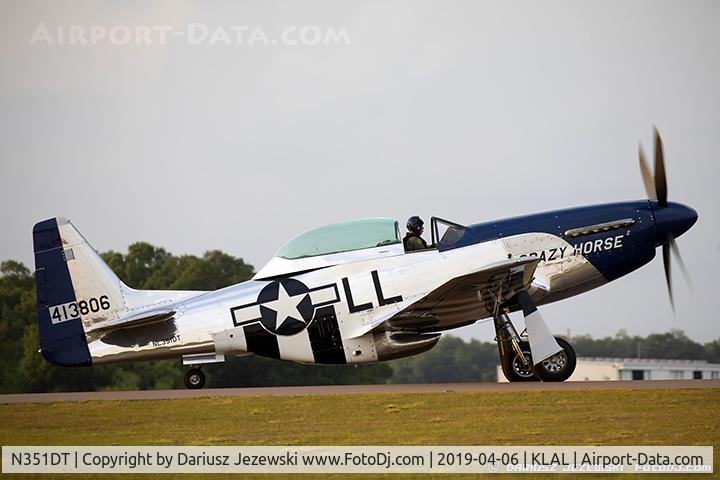 N351DT, 1944 North American P-51D Mustang C/N 122-41042, North American P-51D Mustang 