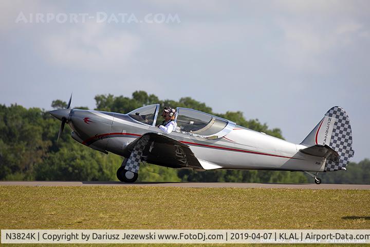 N3824K, 1948 Temco GC-1B Swift C/N 3513, Temco GC-1B Swift  C/N 3513, NC3824K