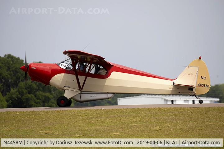 N4458M, 1947 Piper PA-12 Super Cruiser C/N 12-3413, Piper PA-12 Super Cruiser  C/N 552948, NC4458M