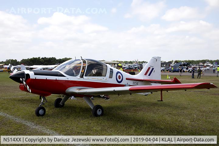 N514XX, 1973 Scottish Aviation Bulldog Series 120 Model 122 C/N BH120/227, Scottish Aviation Bulldog MDL 122  C/N BH120/227, NX514XX