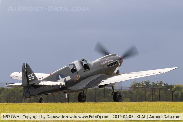 N977WH, 1942 Curtiss P-40N C/N 42-10497, Curtiss P-40N Warhawk  C/N 42-10497, NL977WH