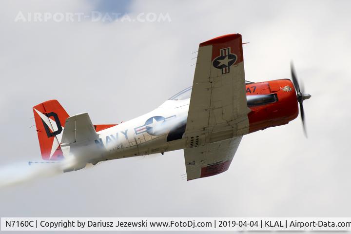 N7160C, 1992 North American T-28C Trojan Trojan C/N 252-25, North American T-28C Trojan  C/N 252-25, NX7160C