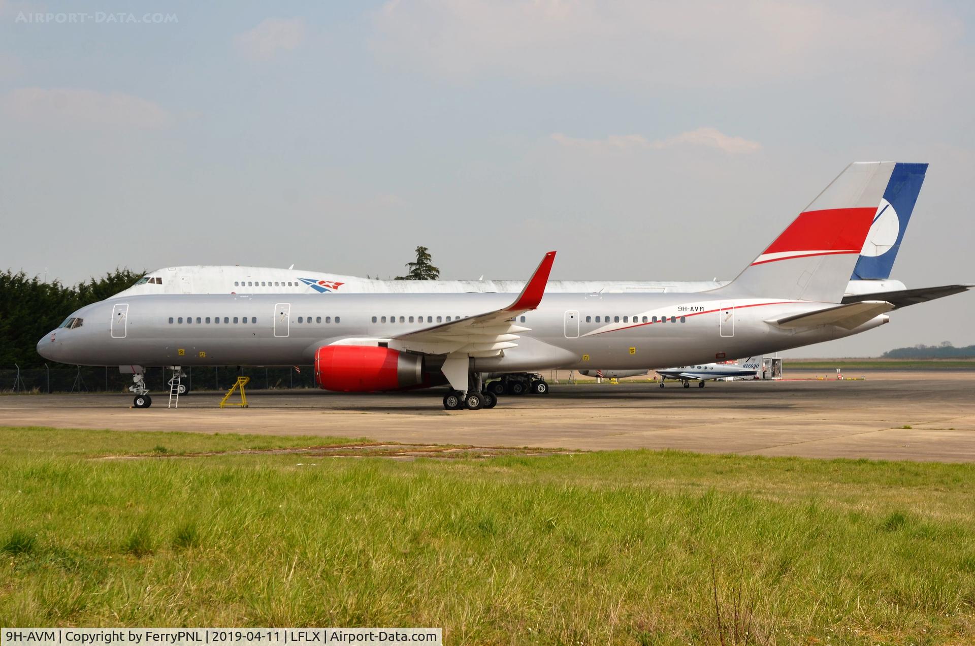 9H-AVM, 1989 Boeing 757-23A C/N 24527, JetMagic B752 waiting for the next customer in CHR