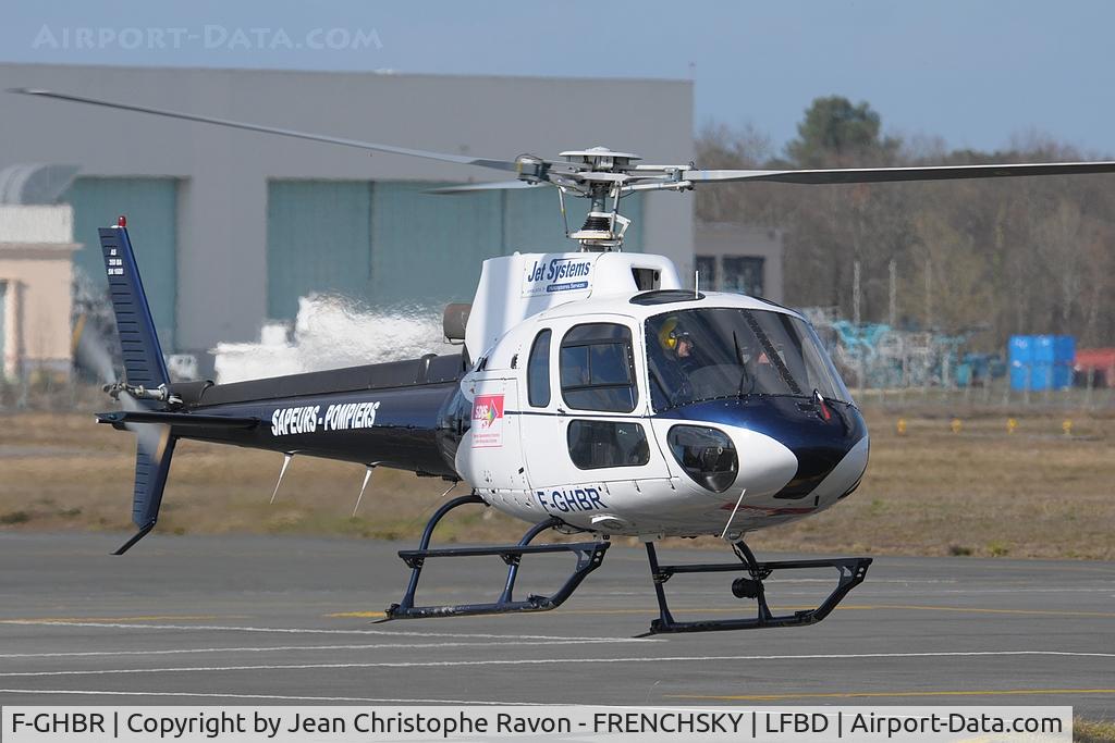 F-GHBR, Eurocopter AS-350BA Ecureuil C/N 1600, 