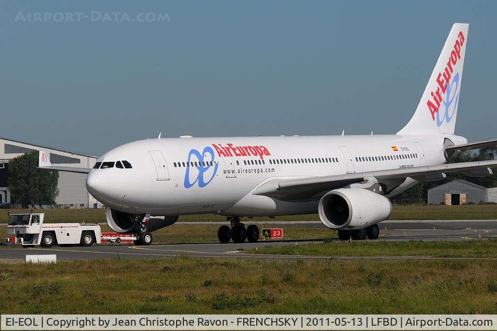 EI-EOL, 2004 Airbus A330-243 C/N 597, Air Europa (ILFC)