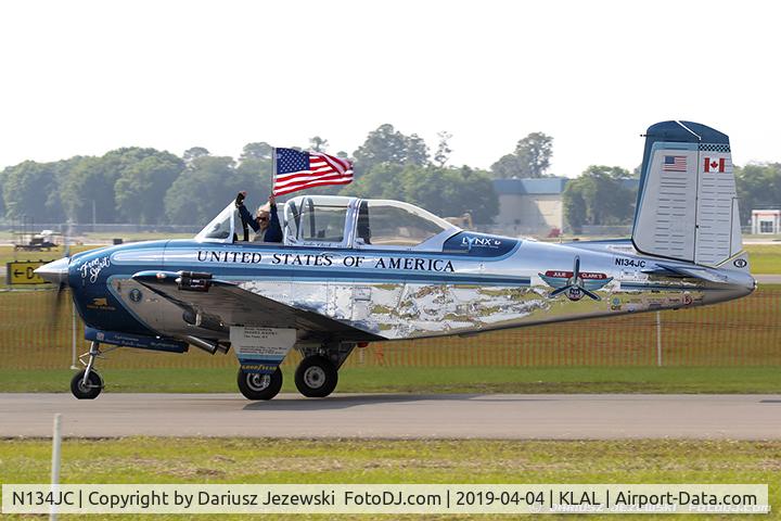 N134JC, 1955 Beech T-34-A (A45) Mentor C/N G-812, Beech A45 (T-34A) Mentor 