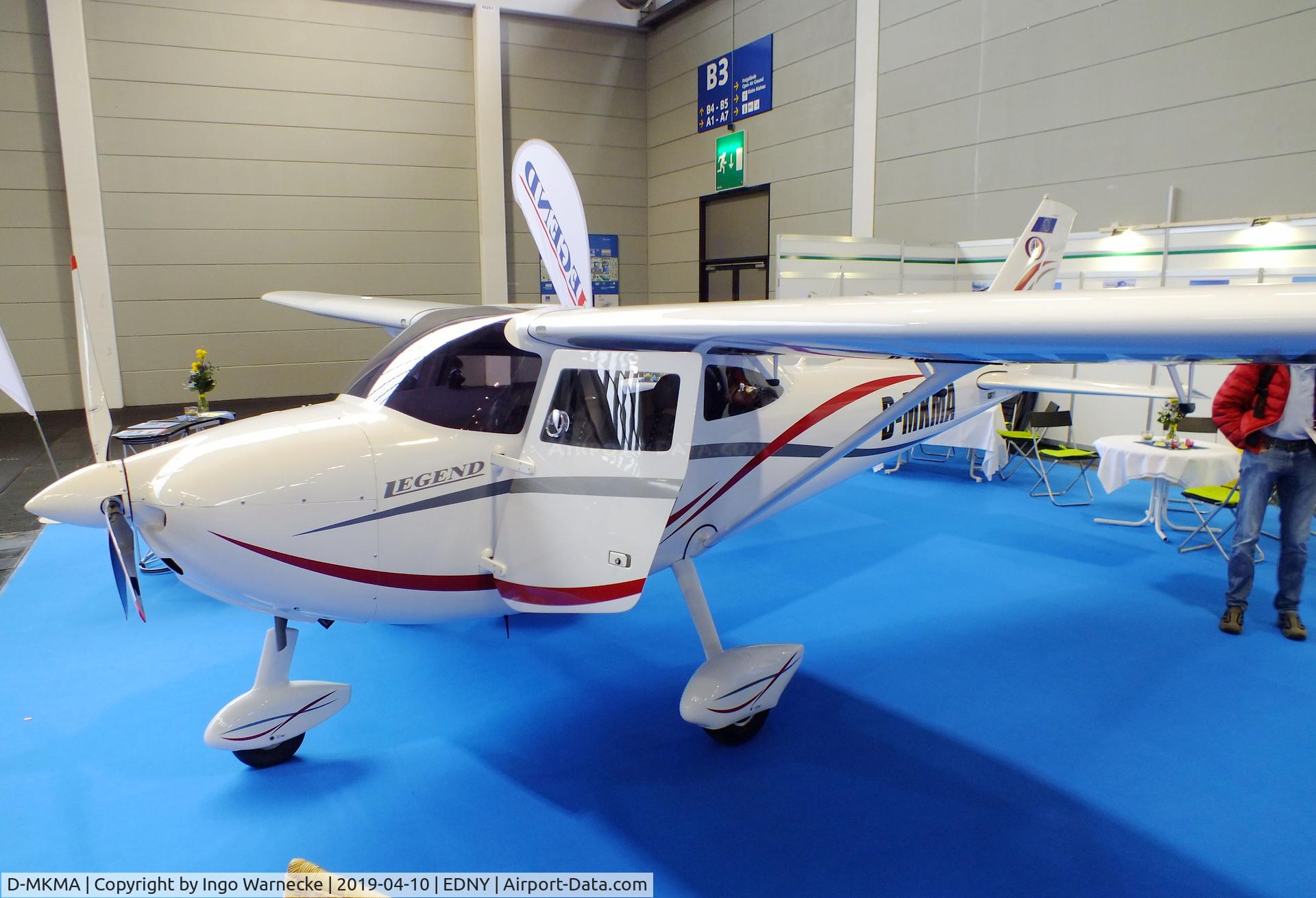 D-MKMA, Aeropilot Legend 540 C/N Not found D-MKMA, Aeropilot Legend 540 at the AERO 2019, Friedrichshafen