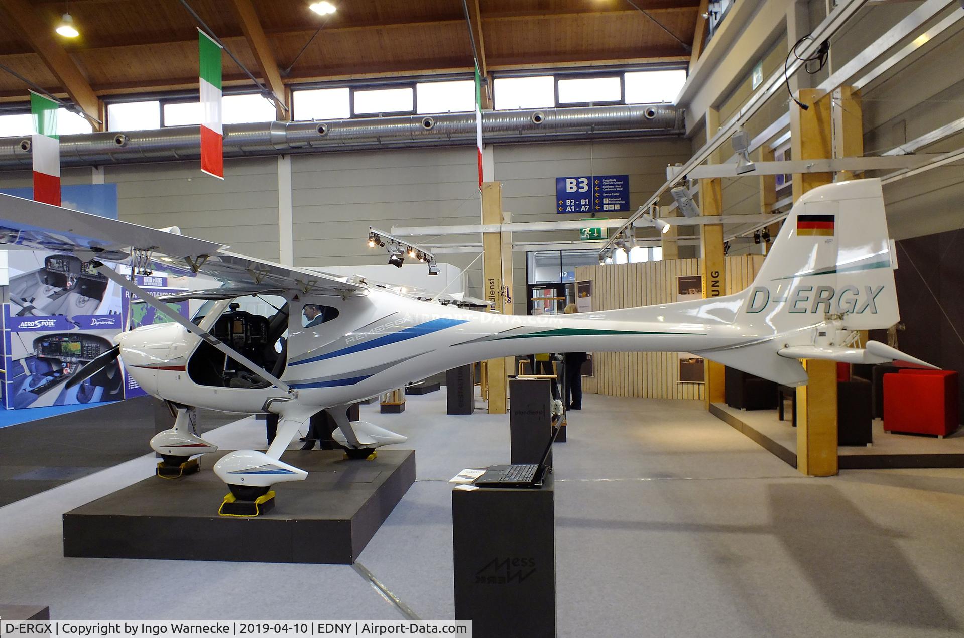 D-ERGX, 2012 Remos GX C/N 418, Remos GX Mirage at the AERO 2019, Friedrichshafen