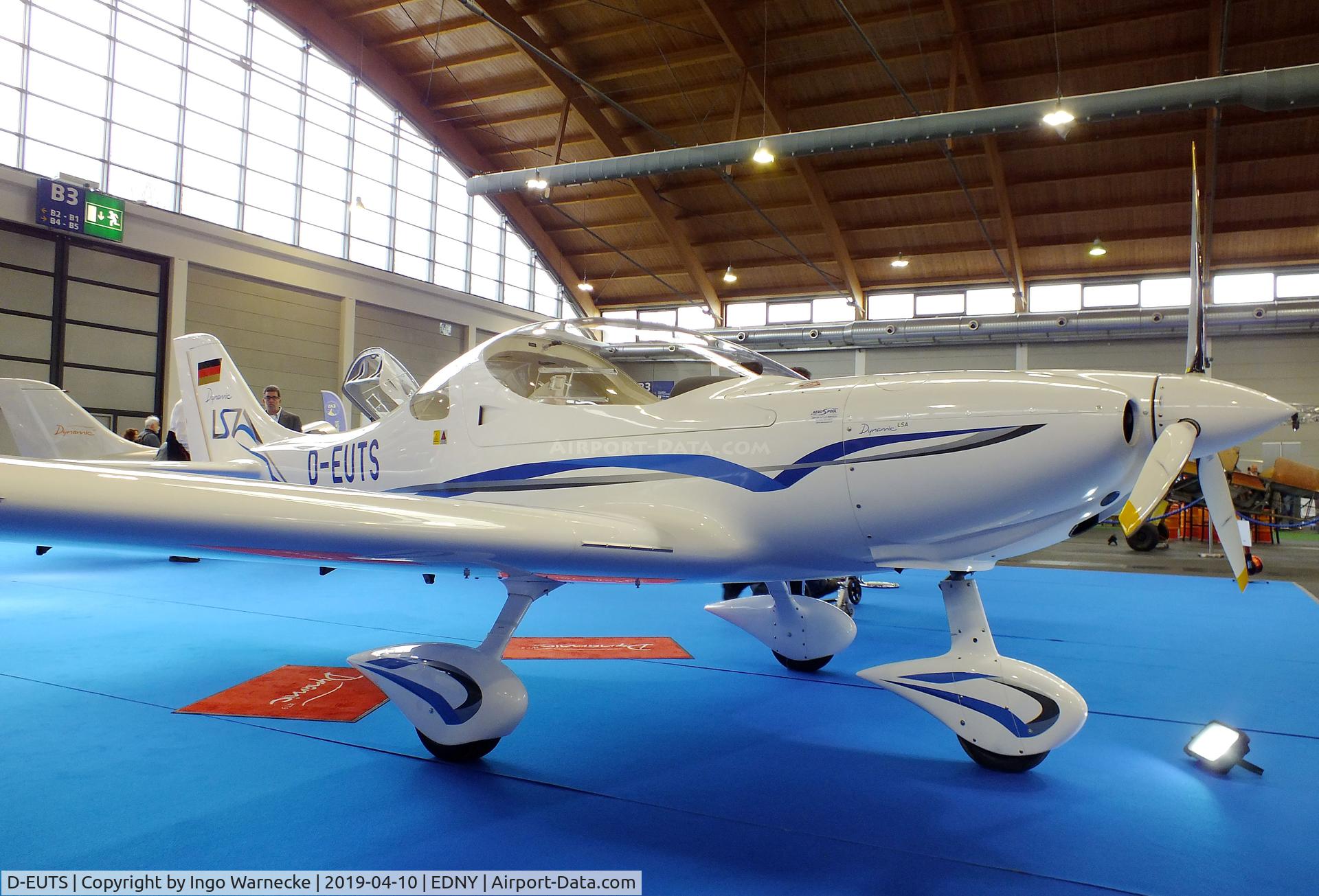 D-EUTS, Aerospool WT-9 Dynamic LSA C/N 19001, Aerospool WT-9 Dynamic LSA at the AERO 2019, Friedrichshafen