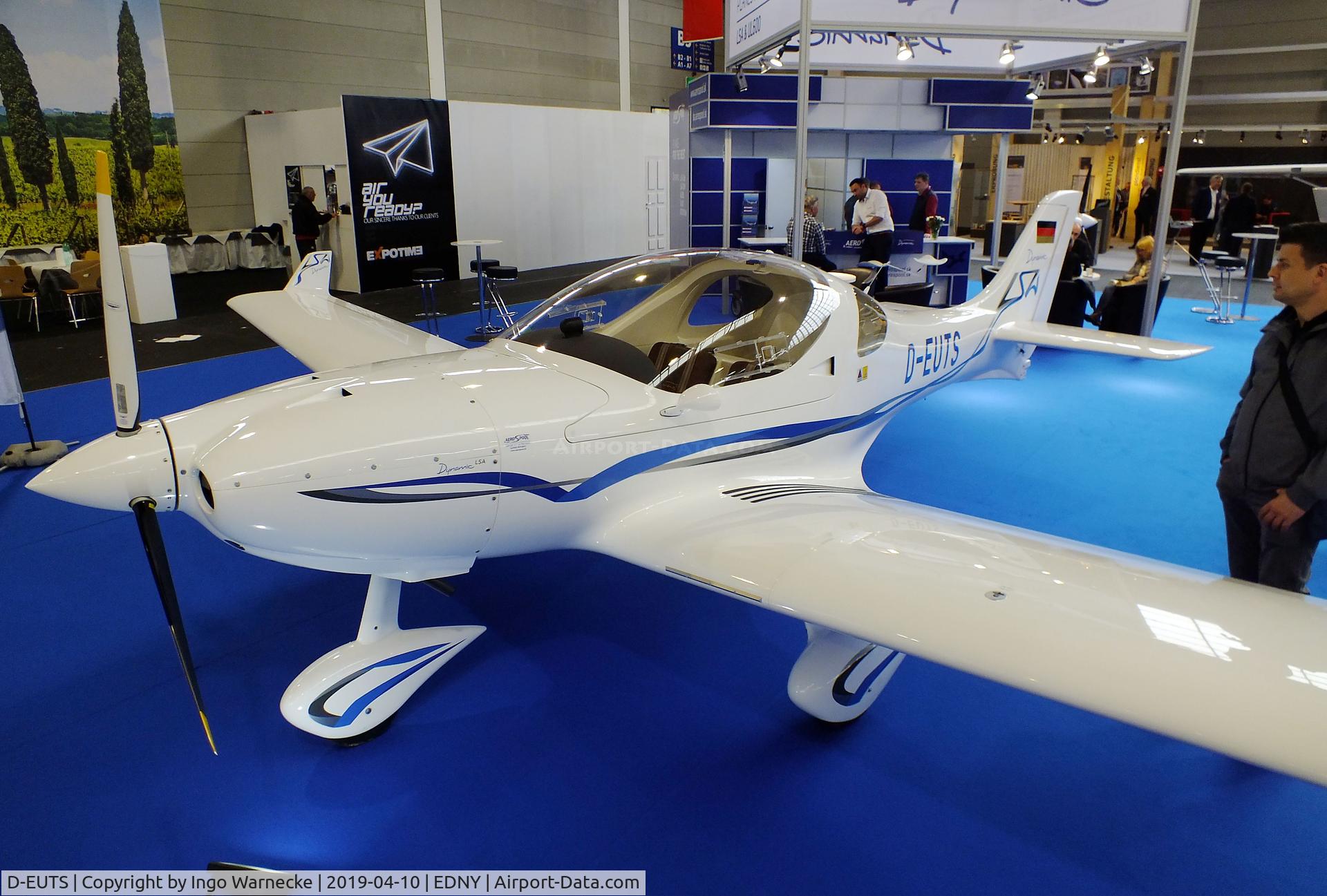 D-EUTS, Aerospool WT-9 Dynamic LSA C/N 19001, Aerospool WT-9 Dynamic LSA at the AERO 2019, Friedrichshafen