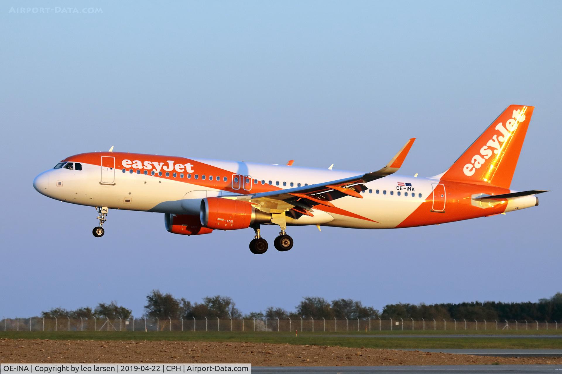 OE-INA, 2017 Airbus A320-214 C/N 7693, Copenhagen 22.4.2019