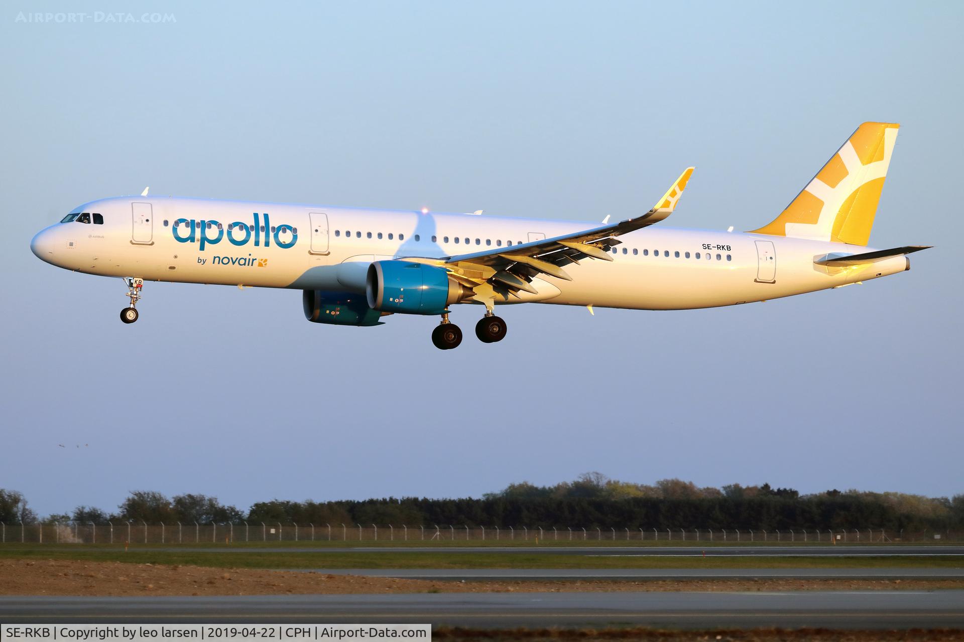 SE-RKB, 2017 Airbus A321-251N C/N 7807, Copenhagen 22.4.2019 L/D R-04L