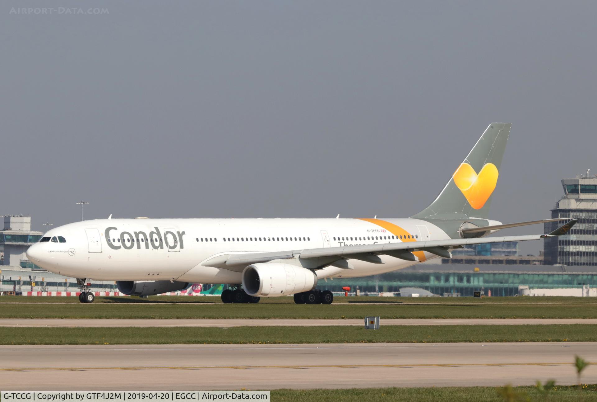 G-TCCG, 1999 Airbus A330-243 C/N 251, G-TCCG  at Manchester 20.4.19