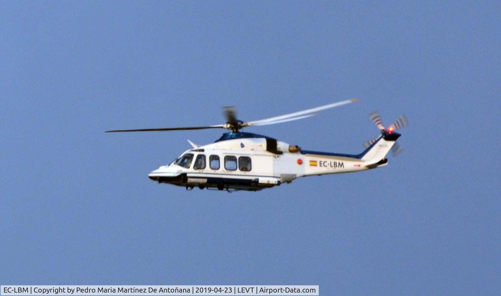 EC-LBM, AgustaWestland AW-139 C/N 31226, Foronda - Vitoria-Gasteiz - Euskadi - España