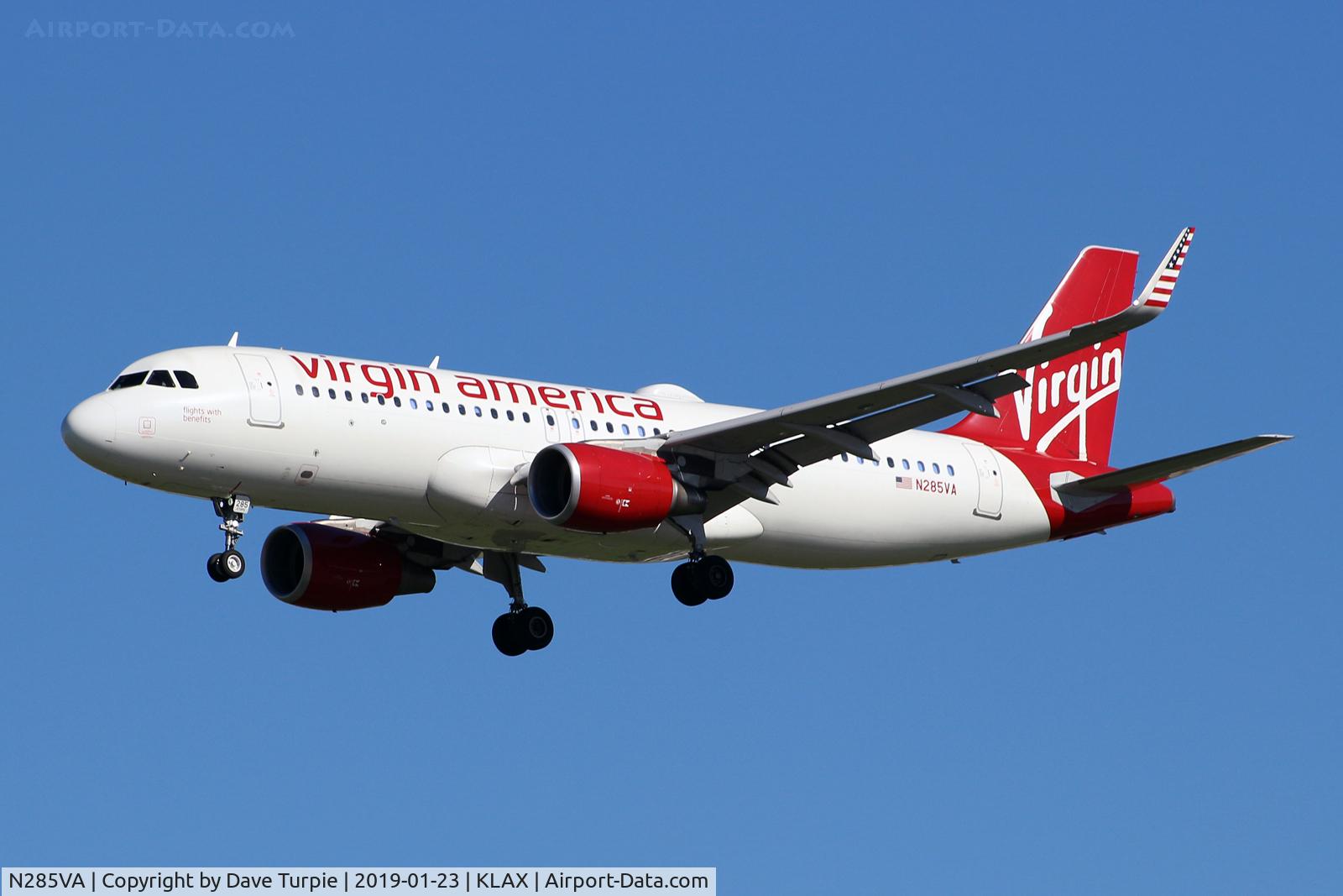 N285VA, 2015 Airbus A320-214 C/N 6889, No comment.