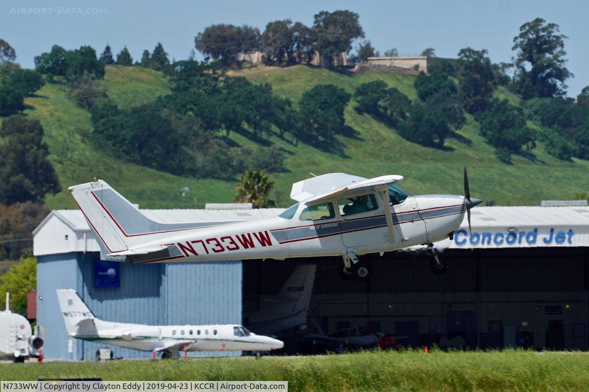 N733WW, 1977 Cessna 172N C/N 17268616, Buchanan Field Concord California 2019.