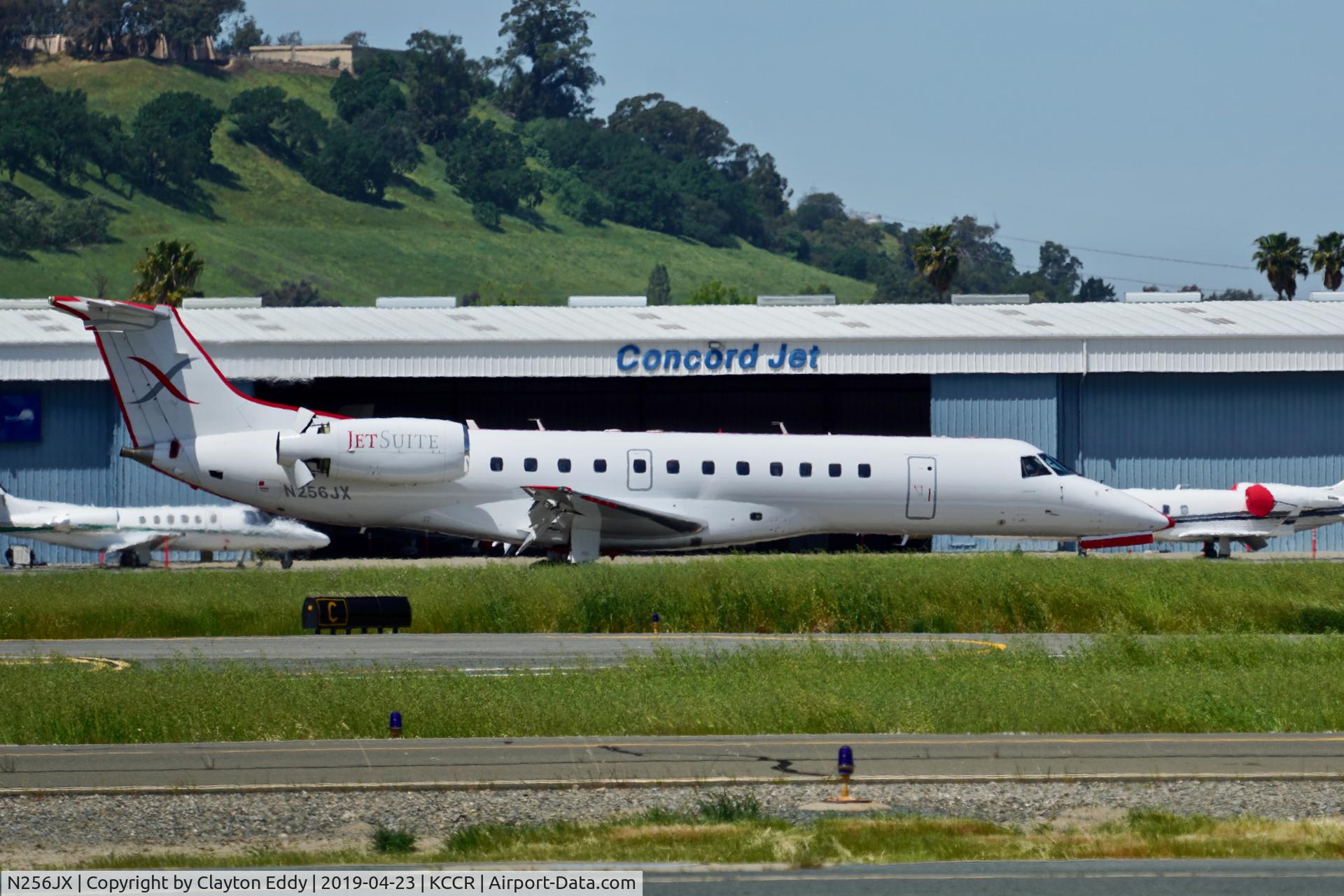 N256JX, 2000 Embraer ERJ-135LR (EMB-135LR) C/N 145211, Buchanan Field Concord California 2019.