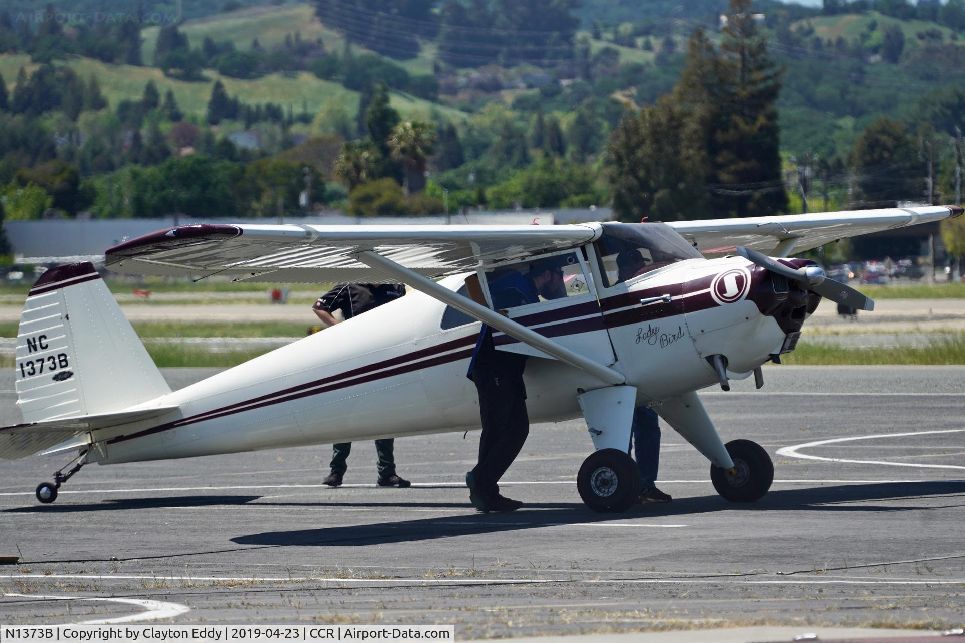 N1373B, 1948 Luscombe 8F Silvaire C/N 6000, Buchanan Field Concord California 2019.