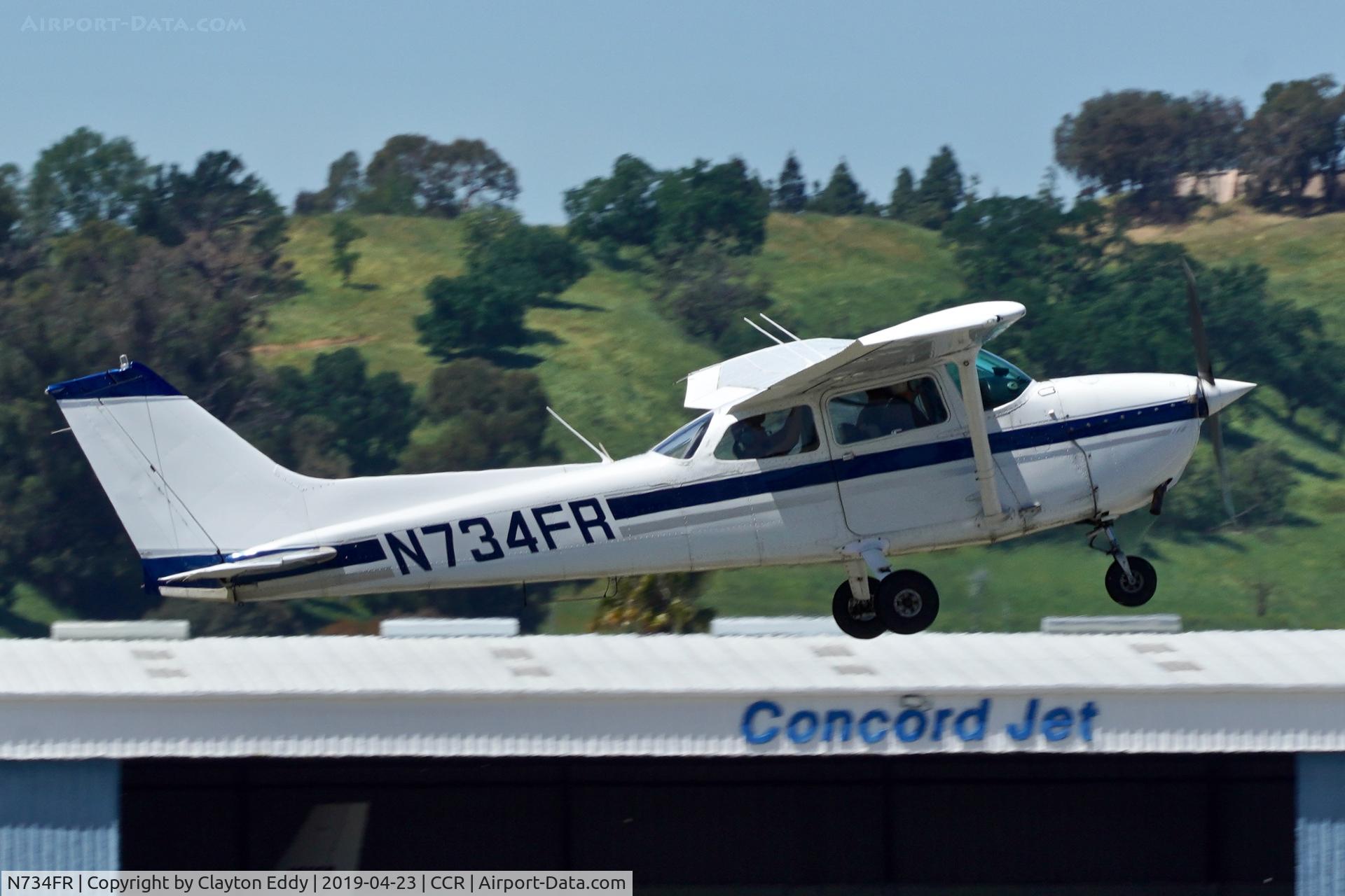 N734FR, 1977 Cessna 172N C/N 17268824, Buchanan Field Concord California 2019.