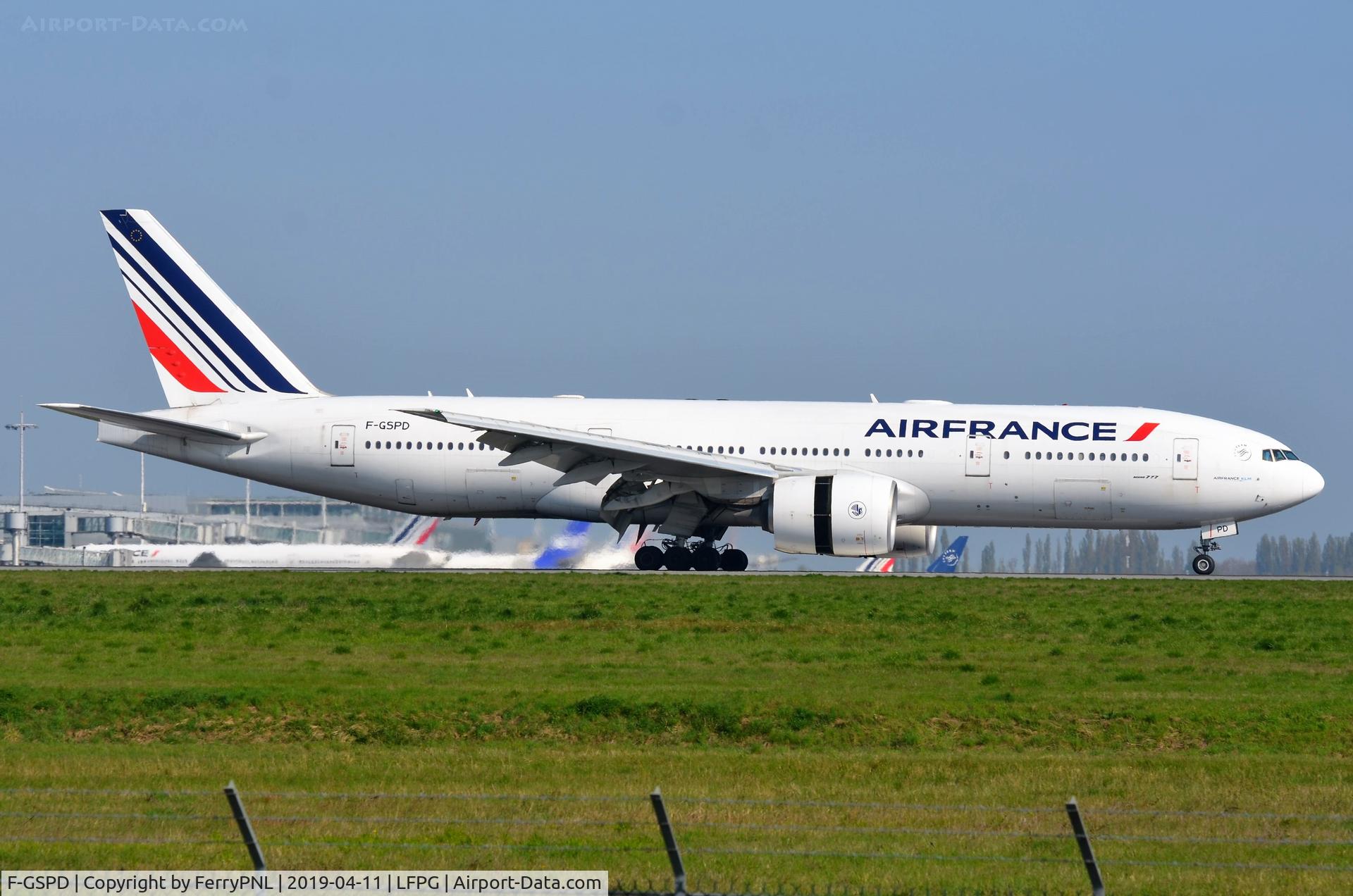 F-GSPD, 1998 Boeing 777-228/ER C/N 29005, Air France B772
