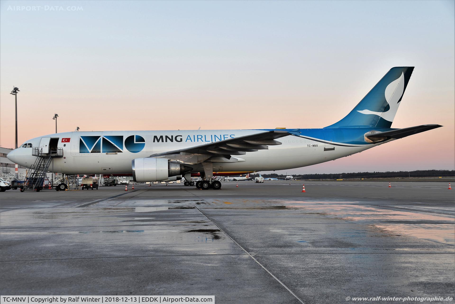 TC-MNV, 1995 Airbus A300C4-605R C/N 758, Airbus A-300C-605R - MB MNB MNG Airlines - 758 - TC-MNV - 13.12.2018 - CGN