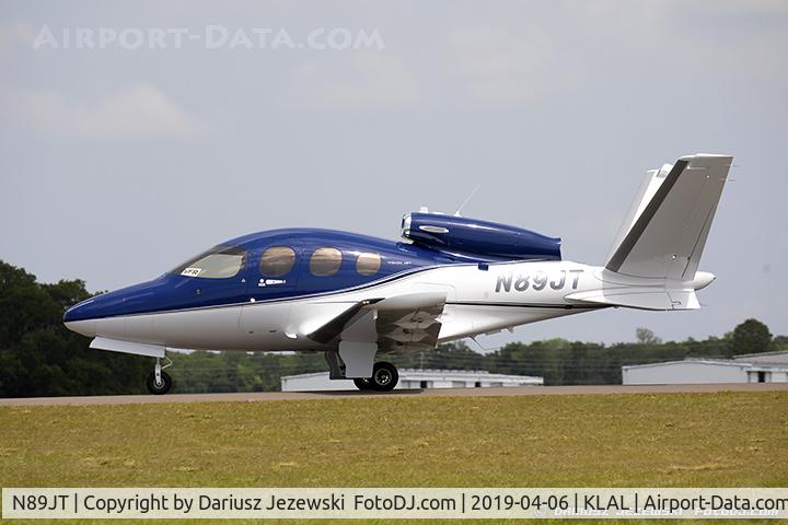 N89JT, 2019 Cirrus SF50 Vision C/N 0095, Cirrus SF50 Vicion  C/N 95, N89JT