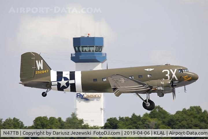 N47TB, 1944 Douglas DC3C (C-47A) C/N 12693, Douglas DC-3C 