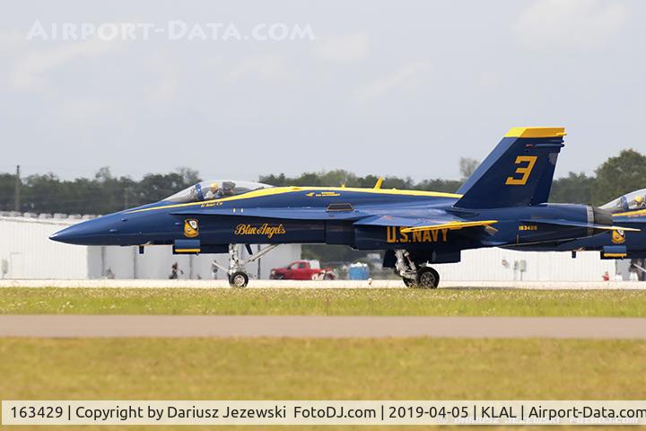 163429, 1987 McDonnell Douglas F/A-18C-23-MC Hornet C/N 0622/C003, F/A-18C Hornet 163439  from Blue Angels Demo Team  NAS Pensacola, FL