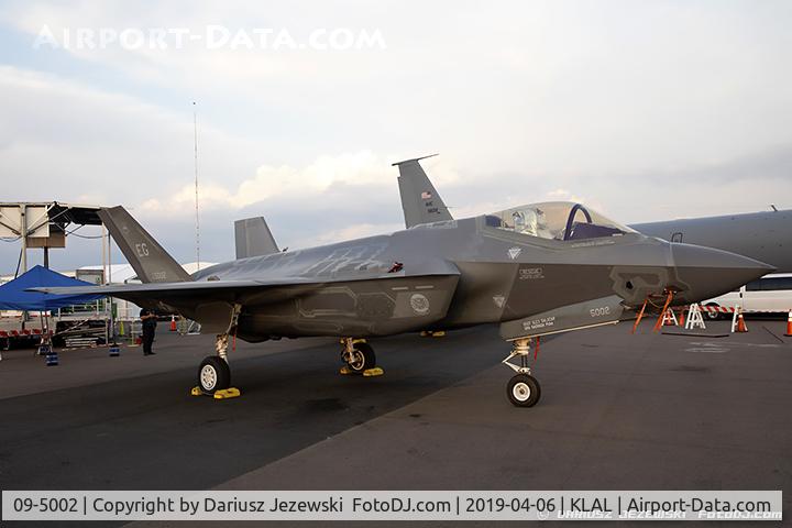 09-5002, 2012 Lockheed Martin F-35A Lightning II C/N AF-15, F-35A Lightning II 09-5002 EG from 58th FS 