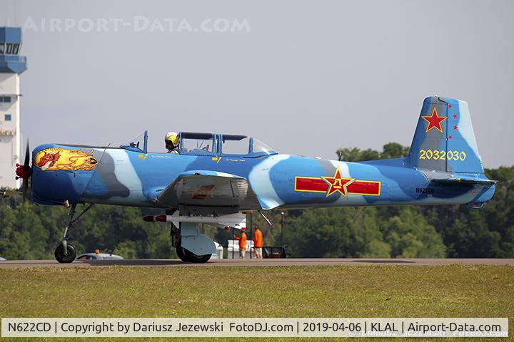 N622CD, 1977 Nanchang CJ-6A C/N 2032030, Nanchang CJ-6  C/N 2032030, N622CD
