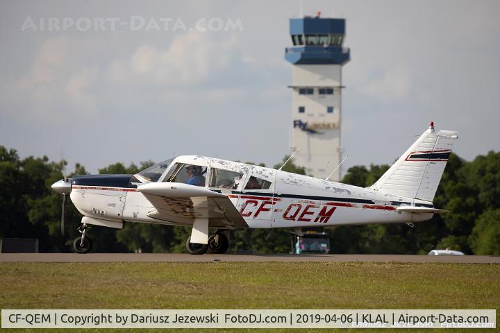 CF-QEM, 1969 Piper PA-28R-180 Cherokee Arrow C/N 28R-30630, Piper PA-28R-180 Cherokee Arrow  C/N 28R-30630, CF-QEM