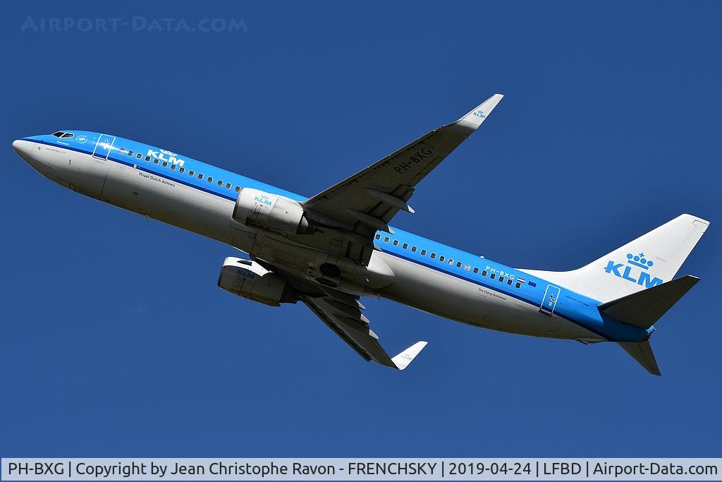 PH-BXG, 2000 Boeing 737-8K2 C/N 30357, KL1316 take off runway 23 to Amsterdam