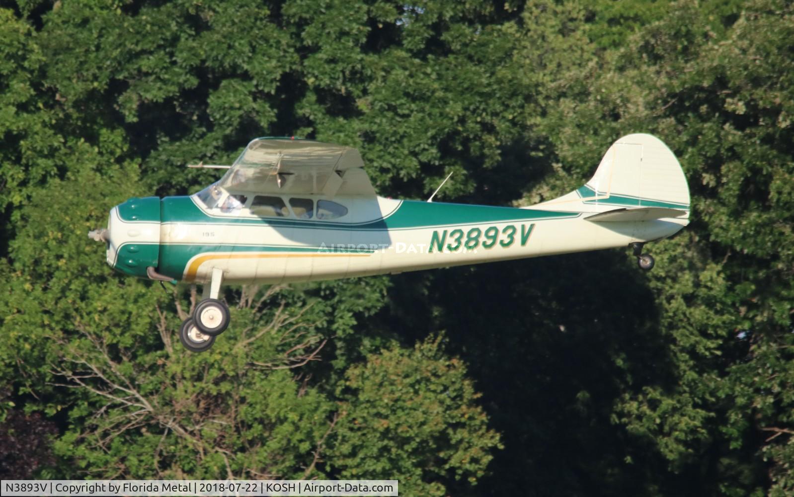 N3893V, 1949 Cessna 195 C/N 7365, Cessna 195