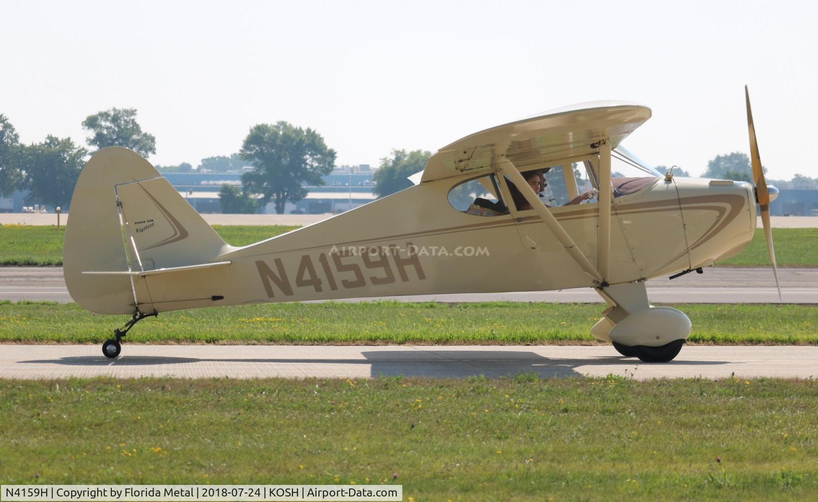 N4159H, 1948 Piper PA-15 Vagabond C/N 15-42, Piper PA-15