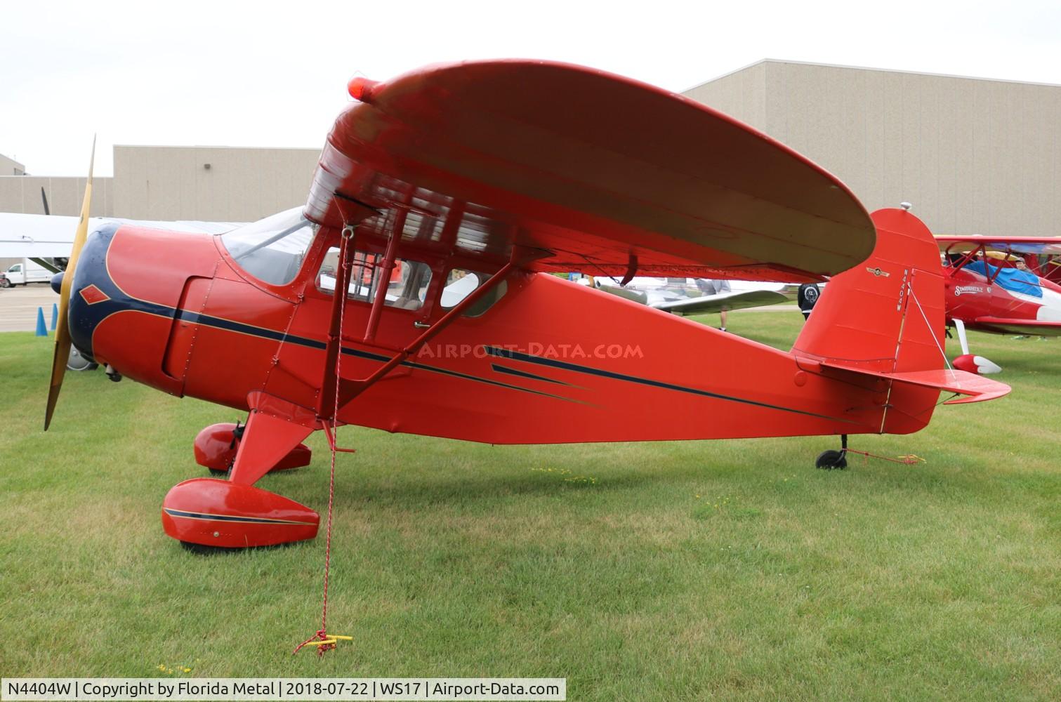 N4404W, Rearwin Cloudster 8135 C/N 828, Rearwin Cloudster