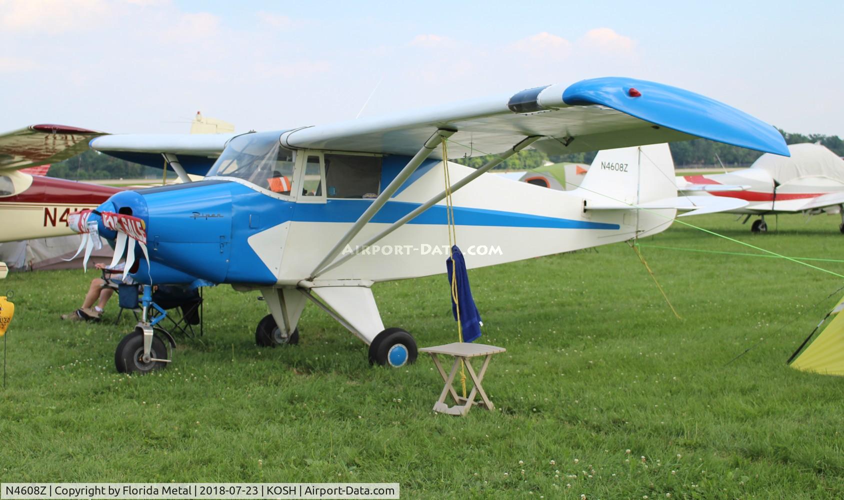 N4608Z, 1961 Piper PA-22-108 Colt C/N 22-8122, PA-22
