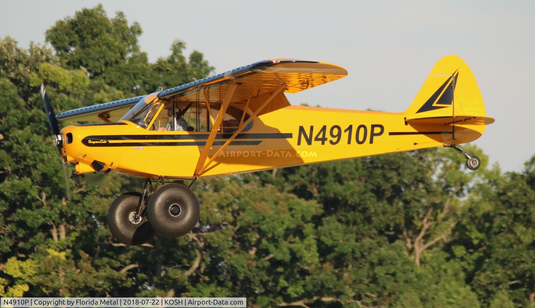 N4910P, 1962 Piper PA-18-150 Super Cub C/N 18-7832, PA-18