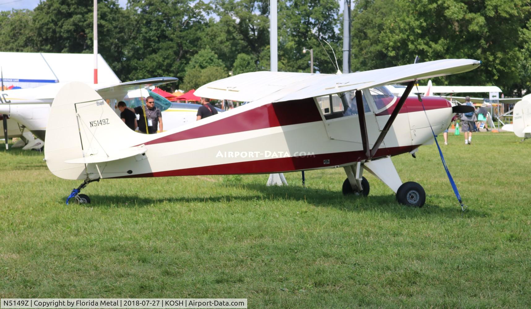 N5149Z, 1961 Piper PA-22-108 Colt C/N 22-8797, PA-22