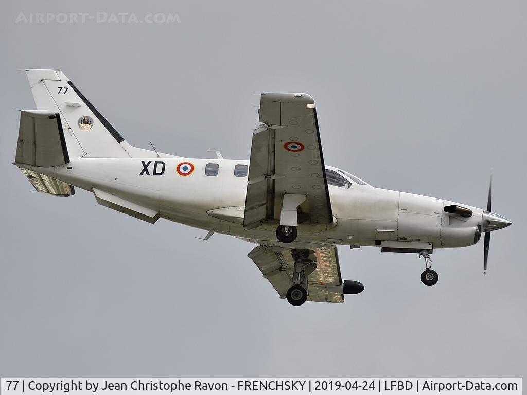 77, Socata TBM-700A C/N 77, 77-XD COTAM 1308 landing runway 23