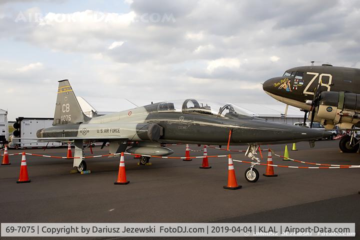 69-7075, 1969 Northrop T-38C Talon C/N T.6225, T-38C Talon 69-7075 CB from 50th FTS 