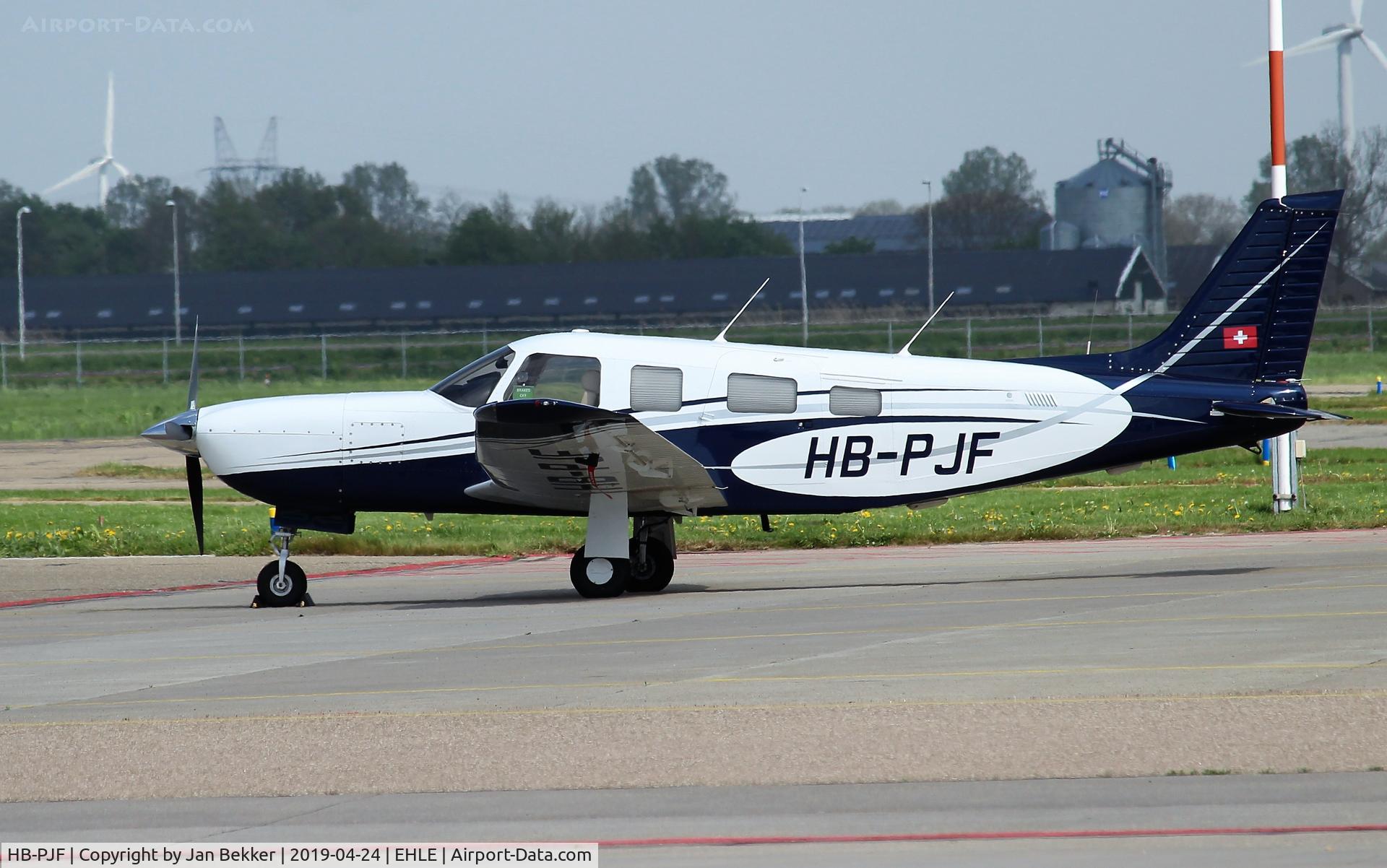 HB-PJF, 1998 Piper PA-32R-301T II TC Turbo Saratoga C/N 3257050, Lelystad Airport