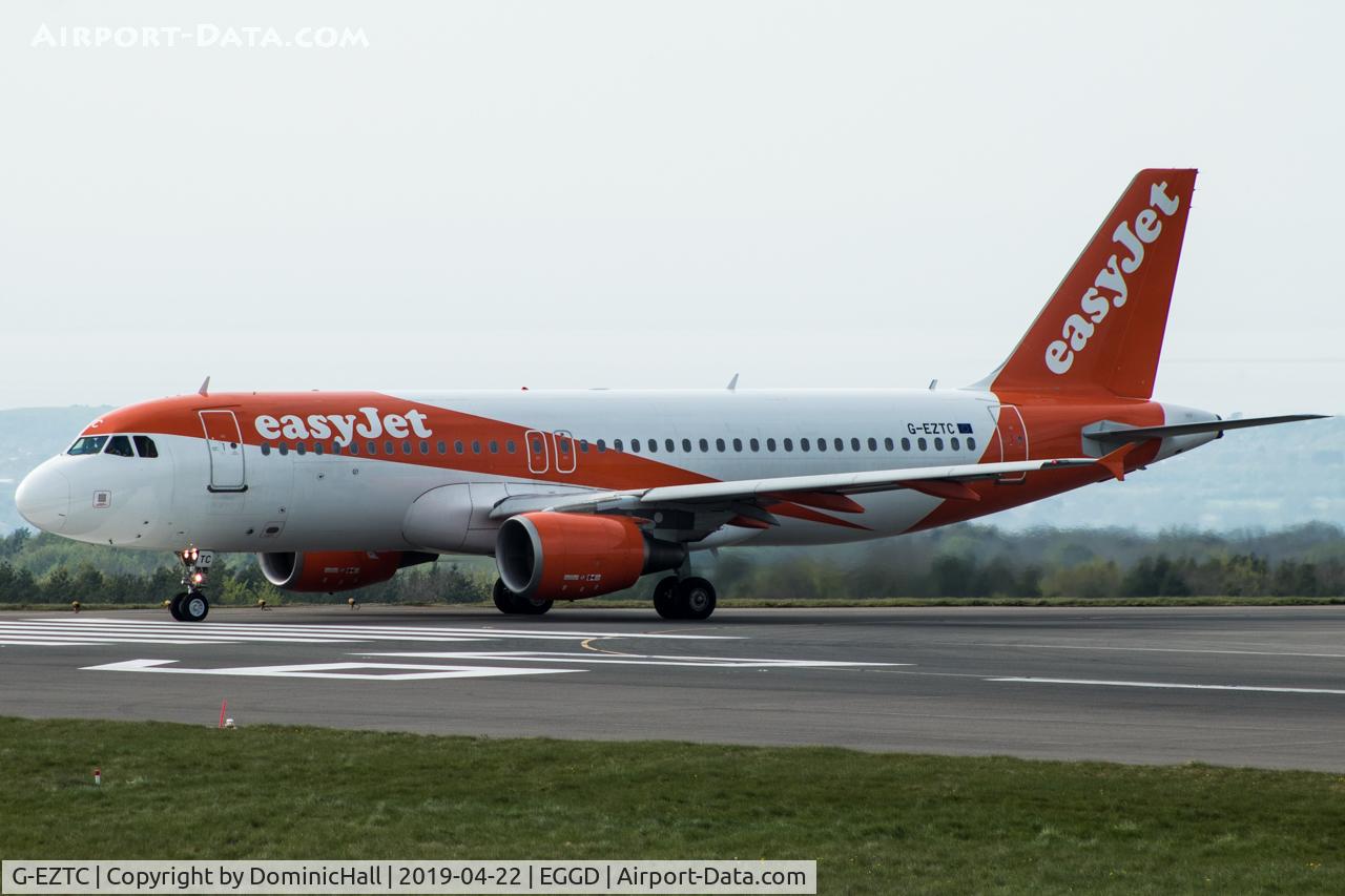 G-EZTC, 2009 Airbus A320-214 C/N 3871, Taxiing to RWY 09