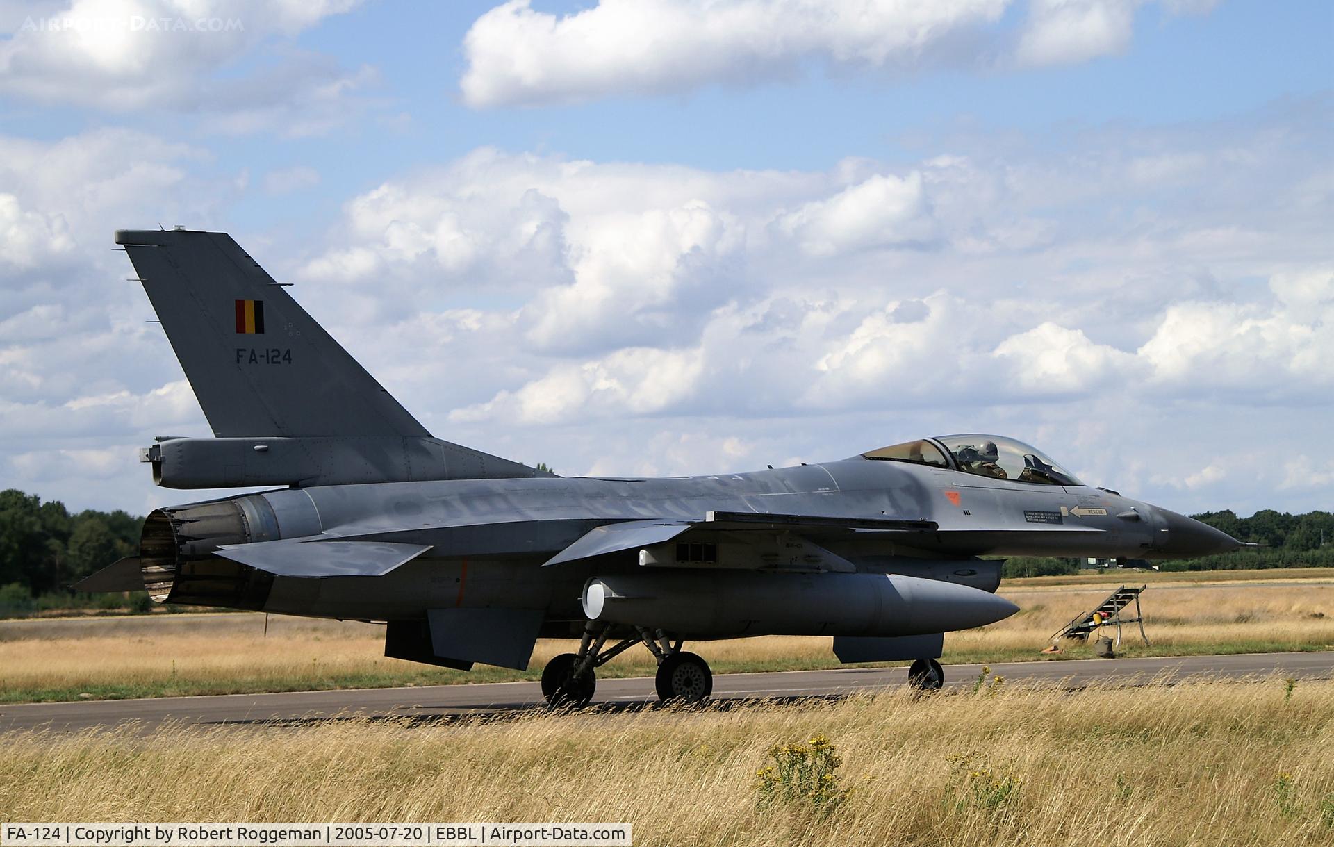 FA-124, SABCA F-16AM Fighting Falcon C/N 6H-124, SPOTTERSDAY.