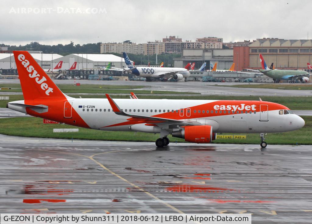 G-EZON, 2015 Airbus A320-214 C/N 6605, Taxiing to the Terminal...