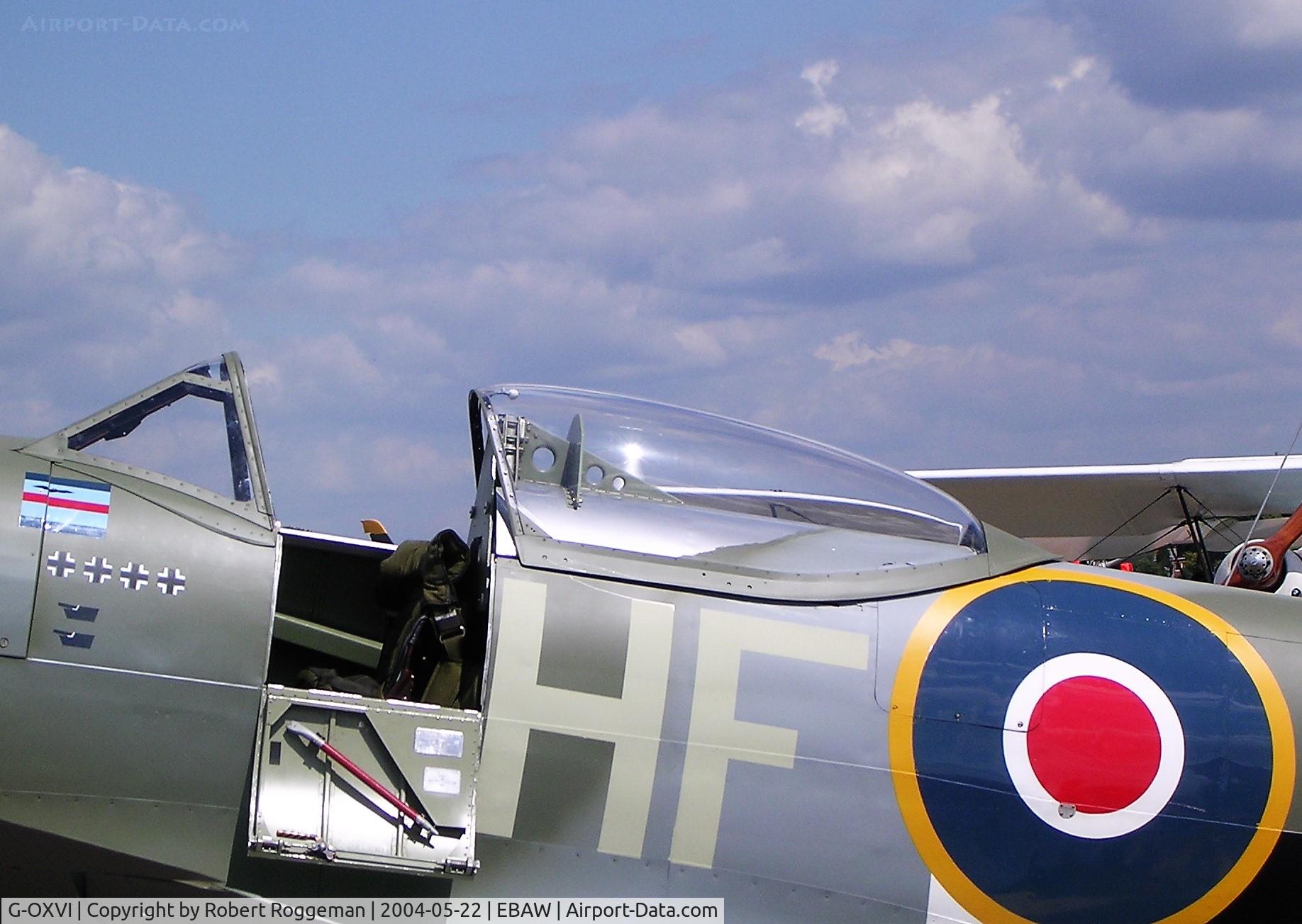 G-OXVI, 1945 Supermarine 361 Spitfire LF.XVIe C/N CBAF.IX.4262, STAMPE FLY IN.TD248.HF L.