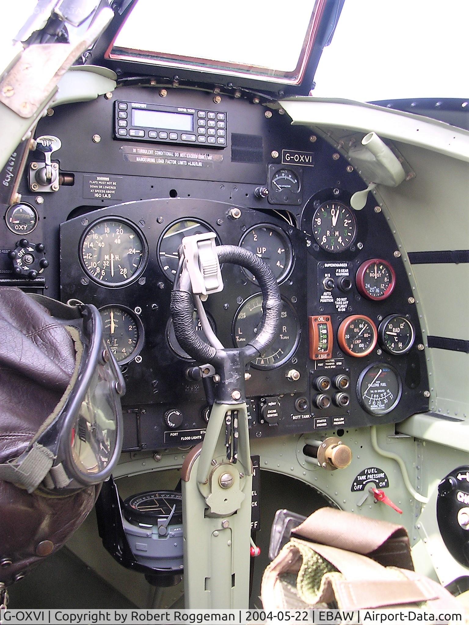 G-OXVI, 1945 Supermarine 361 Spitfire LF.XVIe C/N CBAF.IX.4262, STAMPE FLY IN.TD248.HF L.