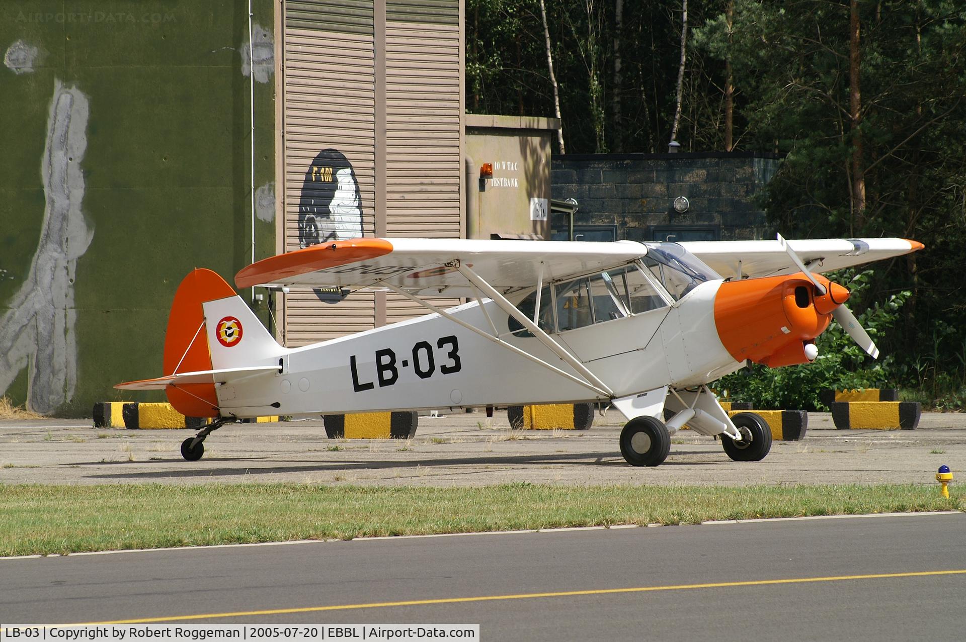 LB-03, 1954 Piper L-21B Super Cub (PA-18-135) C/N 18-3842, SPOTTERDAY.AIR CADETS.